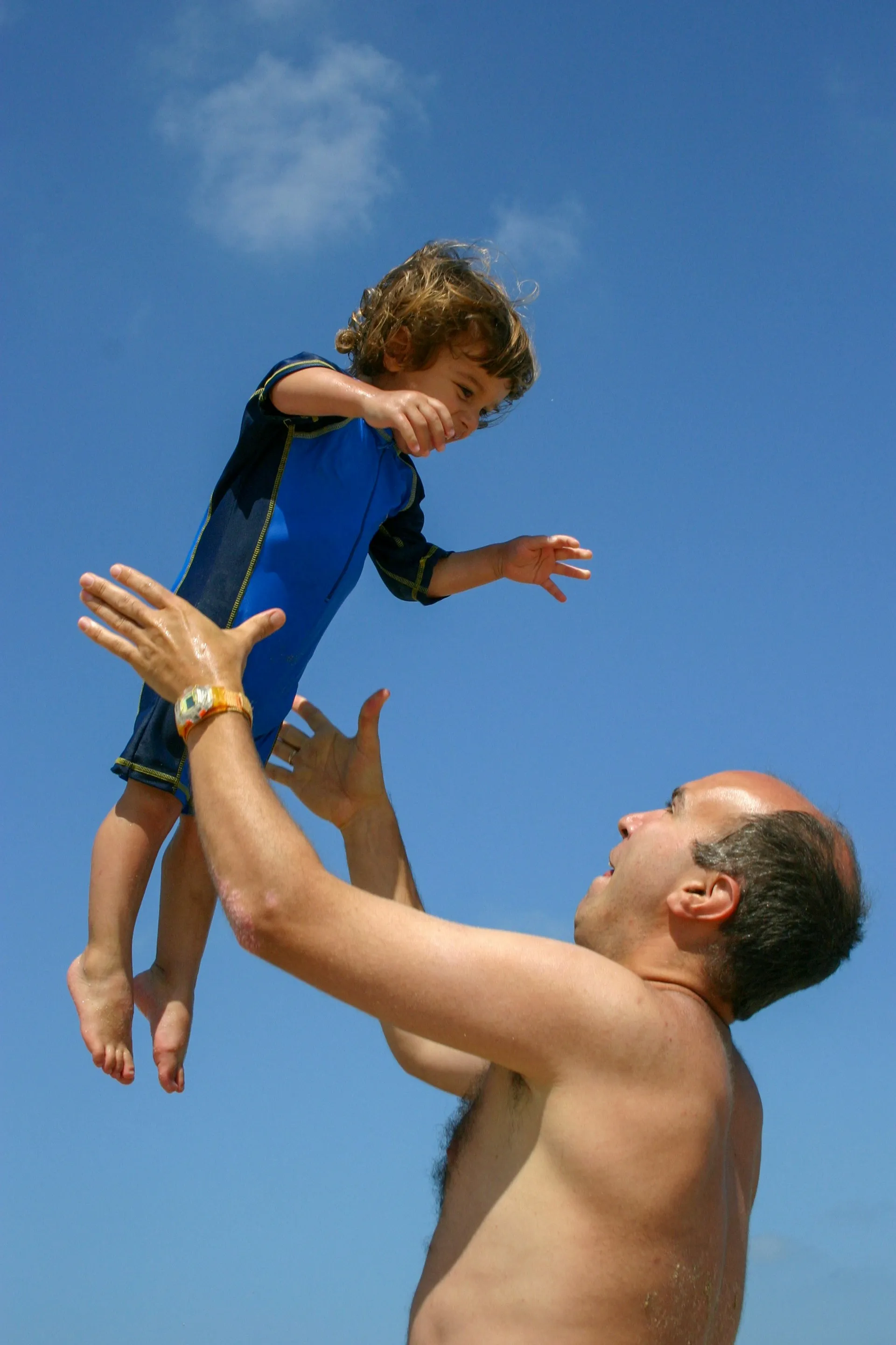 Man doing barbell squat